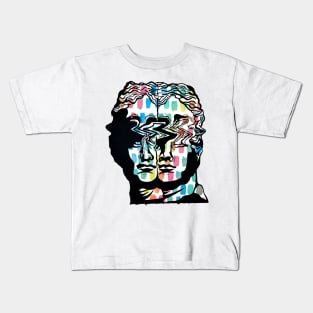 Trippy Statue Kids T-Shirt